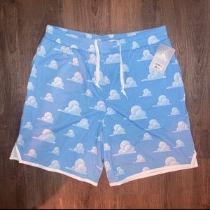 Disney Pixar Toy Story Cloud Pajama Shorts (M size) NEW